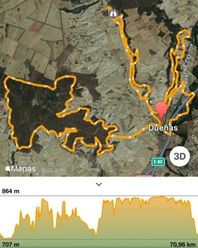 Ruta de la Marcha BTT