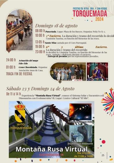 Fiestas de San Roque y La Virgen - Torquemada