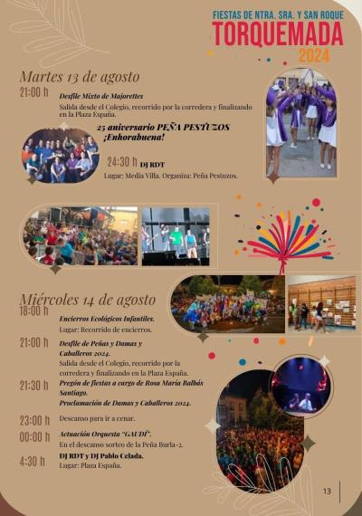 Fiestas de San Roque y La Virgen - Torquemada