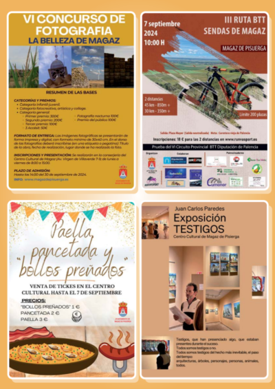 Fiestas Virgen de Villaverde 2024 Magaz de Pisuerga