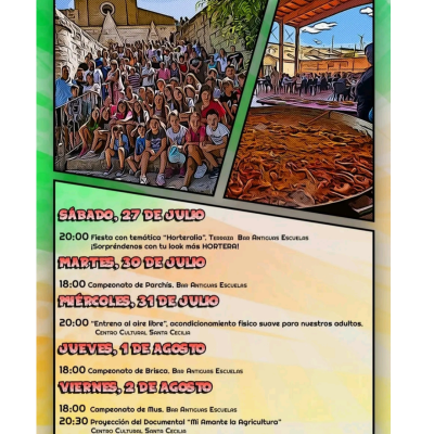 Programa de Fiestas Virgen de los Remedios Herrera de Valdecañas