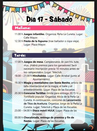 Fiestas de Ntra Sra de la Asunción Reinoso de Cerrato