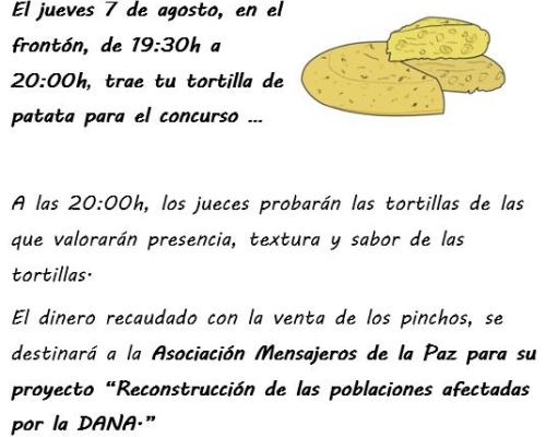 Concurso de tortillas en Cevico de la Torre