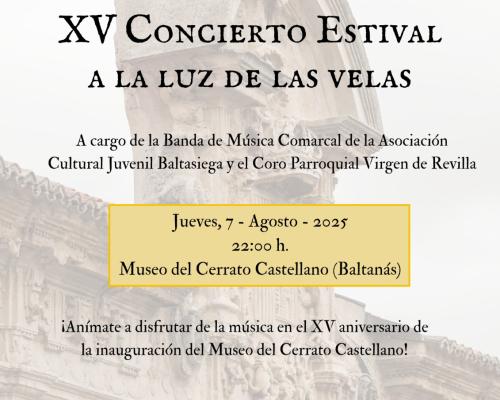 Concierto estival en Baltanás