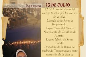 XV Escenificación de la llegada del Cortejo Fúnebre de Felipe "El Hermoso" a Torquemada.0