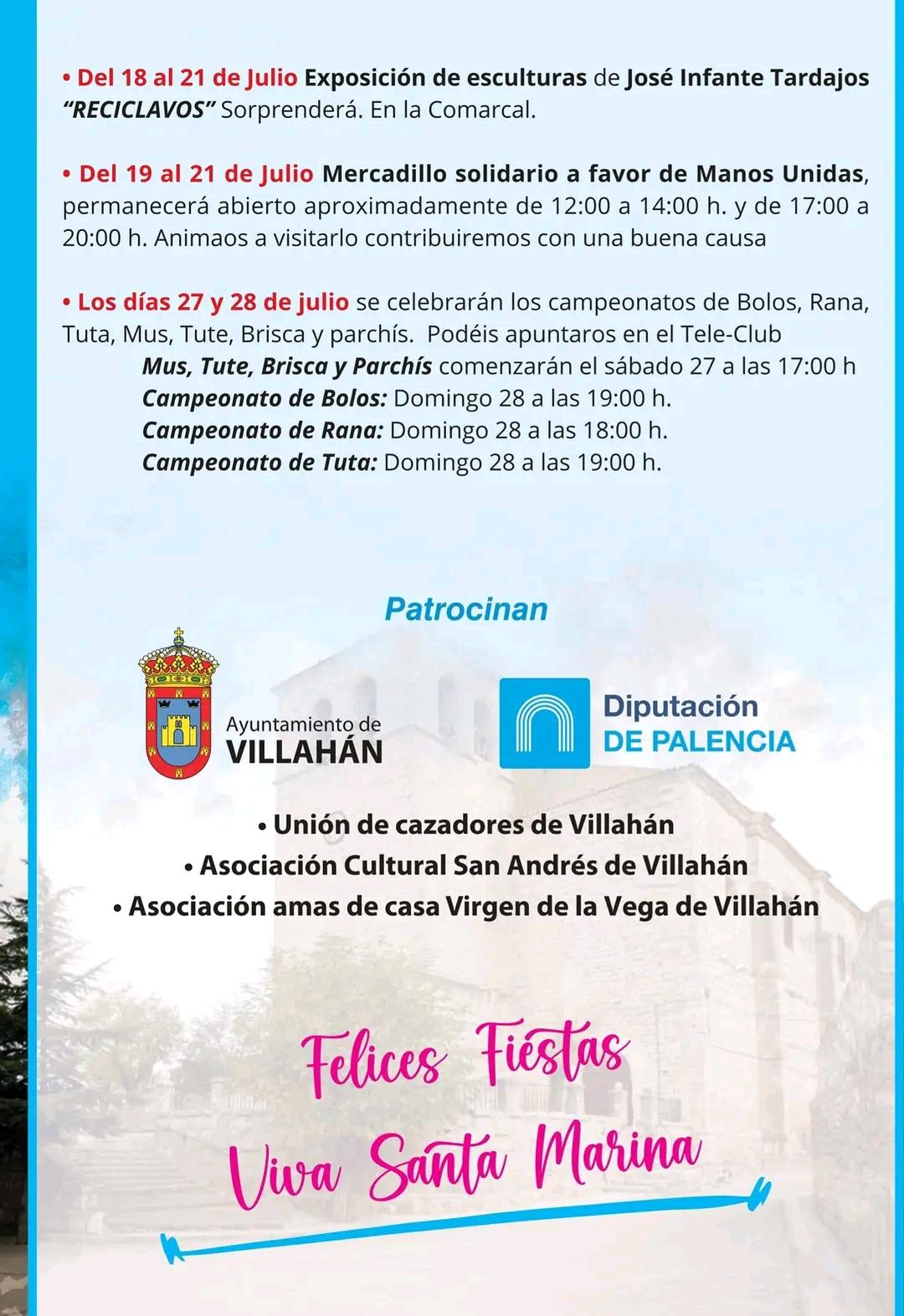 Fiestas en Honor a Santa Marina - Villahán3