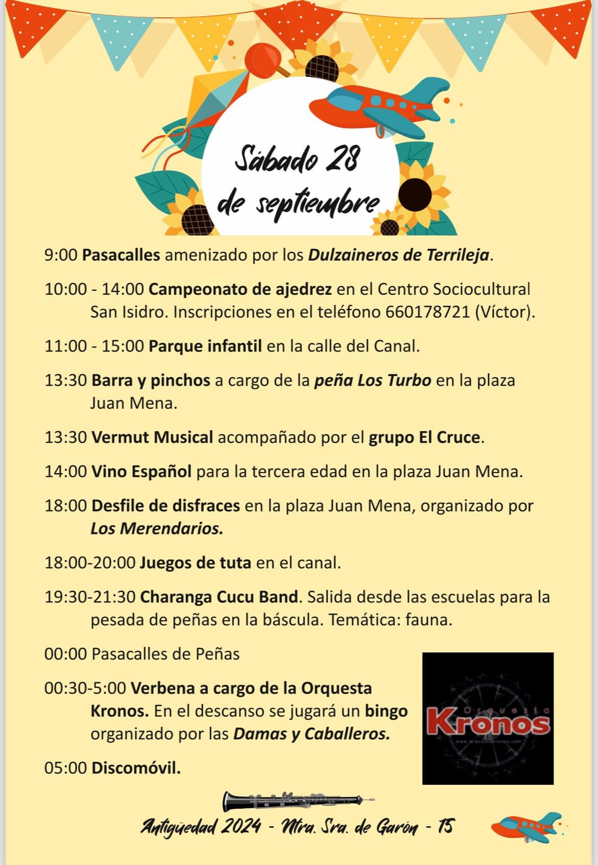 Fiestas de Ntra. Sra. de Garón - Antigüedad2