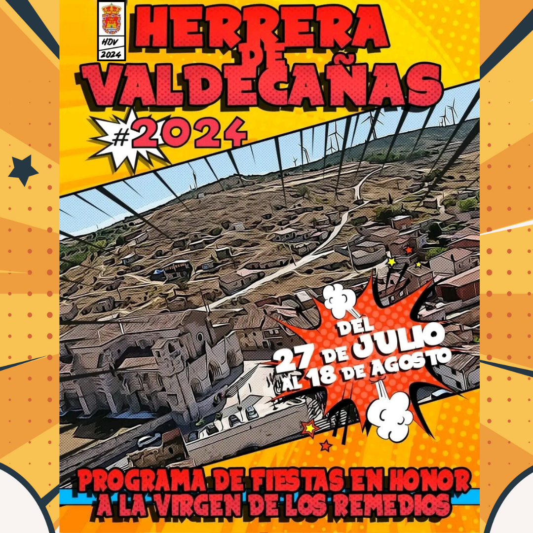 Programa de Fiestas en Honor a la Virgen de los Remedios - Herrera de Valdecañas0