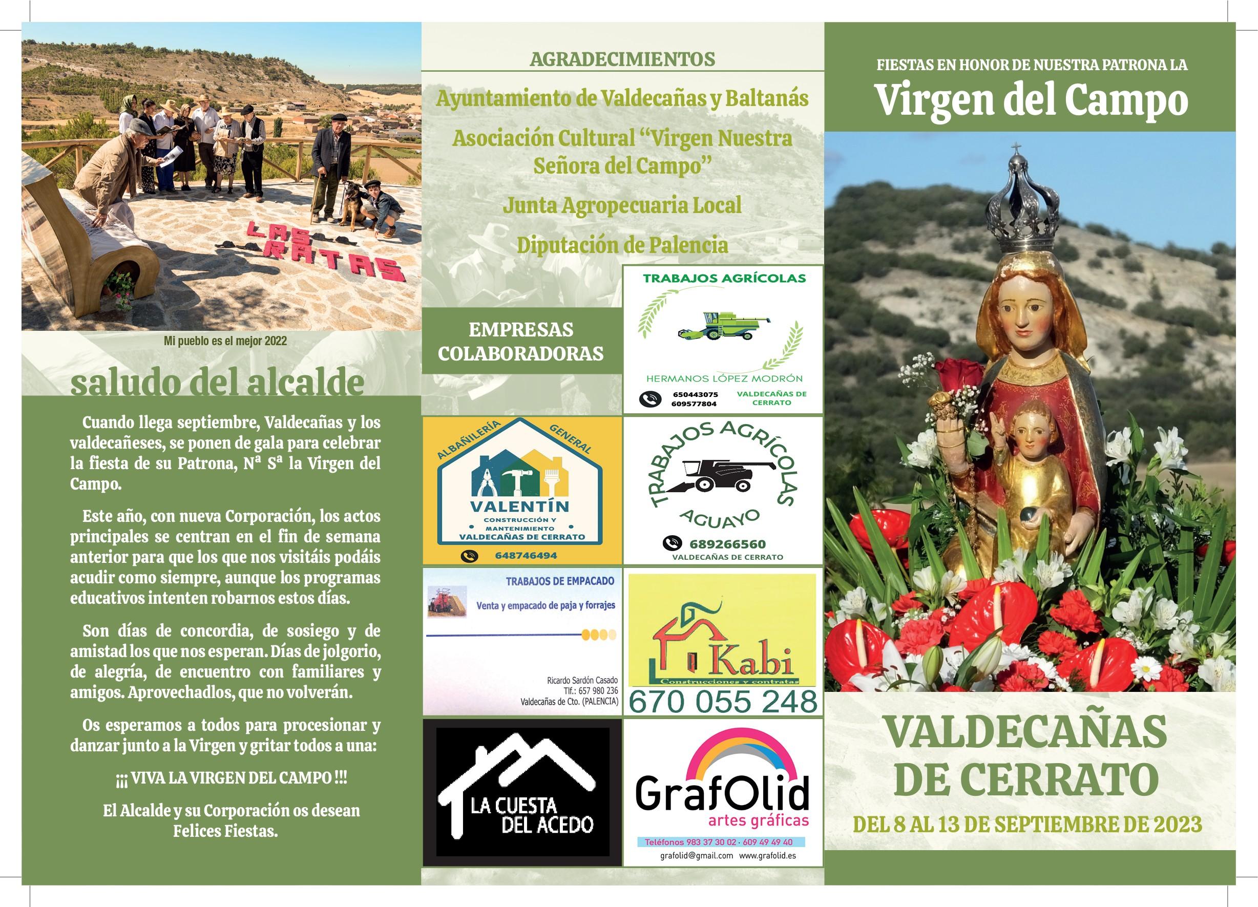 Fiestas en Honor a la Virgen del Campo - Valdecañas de Cerrato0
